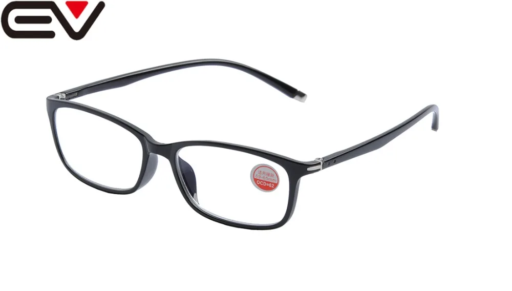 

EV антибликовые компьютерные очки унисекс, очки для чтения с защитой UV400, оправа с защитой от синих лучей + 1,0-+ 4,0 + 2,0 + 1,50 EV1473