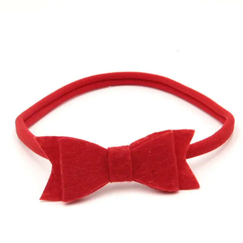 Эластичная нейлоновая повязка на голову с бантом 10 шт./лот из нетканого материала