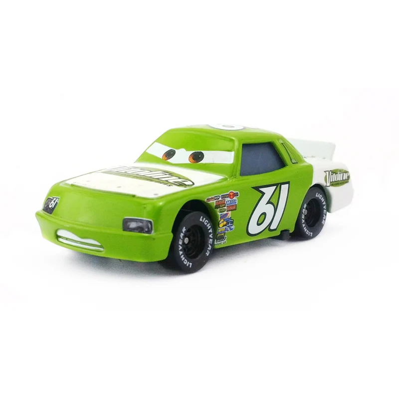 Disney «Тачки» Racer King цыпленок Хикс Lightning McQueen № 84 Металлический Игрушечный Автомобиль 1:55 на день рождения, рождественский подарок, Фирменная Новинка - Цвет: No.61 Vitoline
