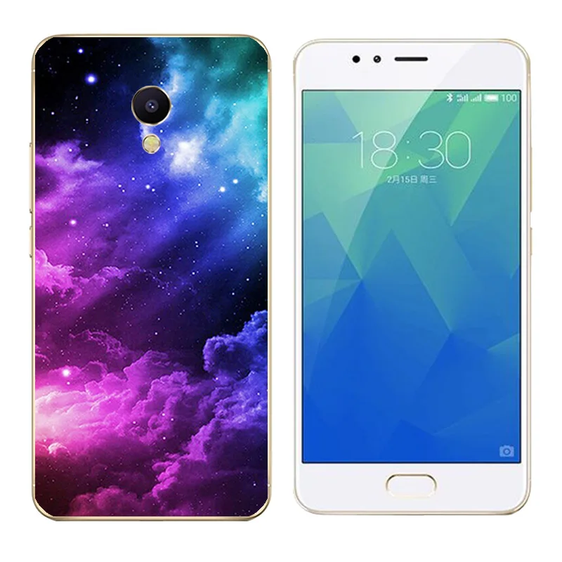 Чехлы для Meizu M5S mini Pine печать Meilan5S оболочка телефона прозрачный 5 2-дюймовый Мягкий