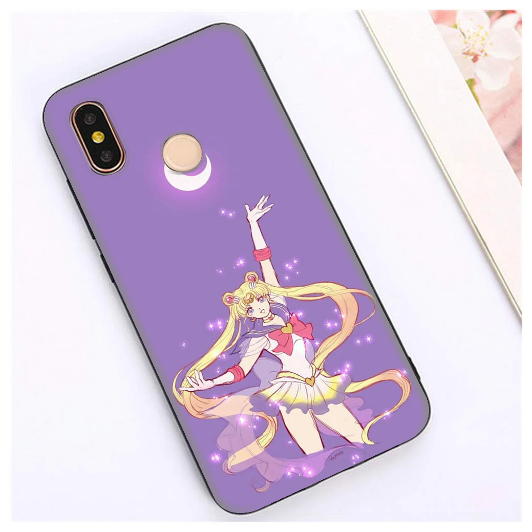 Lavaza Japan Anime Moon Eyes TPU Case for Xiaomi MI Redmi Poco X2 K30 Note 8T 10 6 8 9 9se A1 A2 A3 MAX 3 Lite Pro Plus f1 | Мобильные