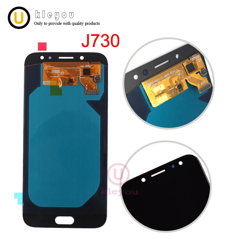 Активно-матричные осид для samsung Galaxy J7 Pro 2017 J730 J730F ЖК-дисплей Дисплей с Сенсорный