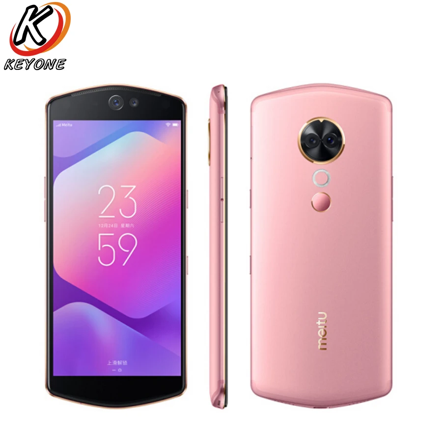 Мобильный телефон Meitu T9 LTE экран 6 01 дюйма ГБ ОЗУ 128 Гб ПЗУ Восьмиядерный процессор