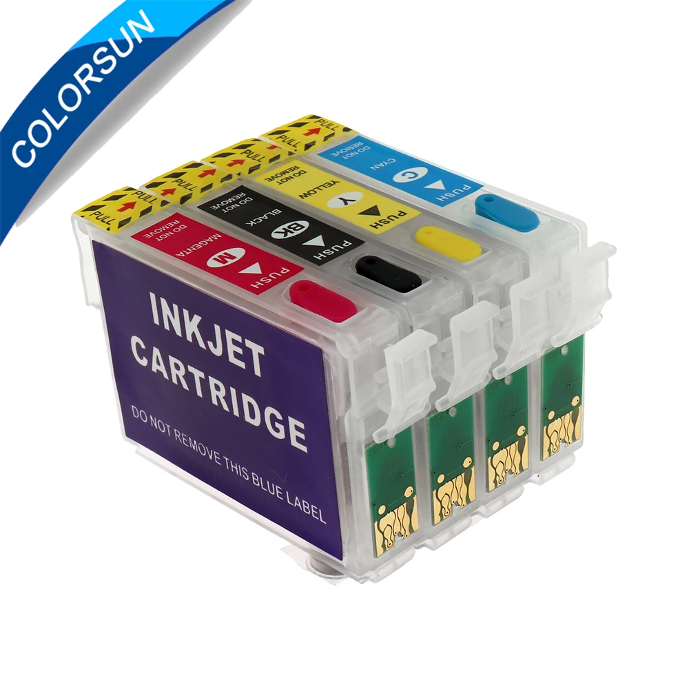 Картридж Colorsun T0921 для принтеров Epson T0921n 92n картриджи CX4300 C91 T26 T27 TX106 TX109 TX117 TX119 с