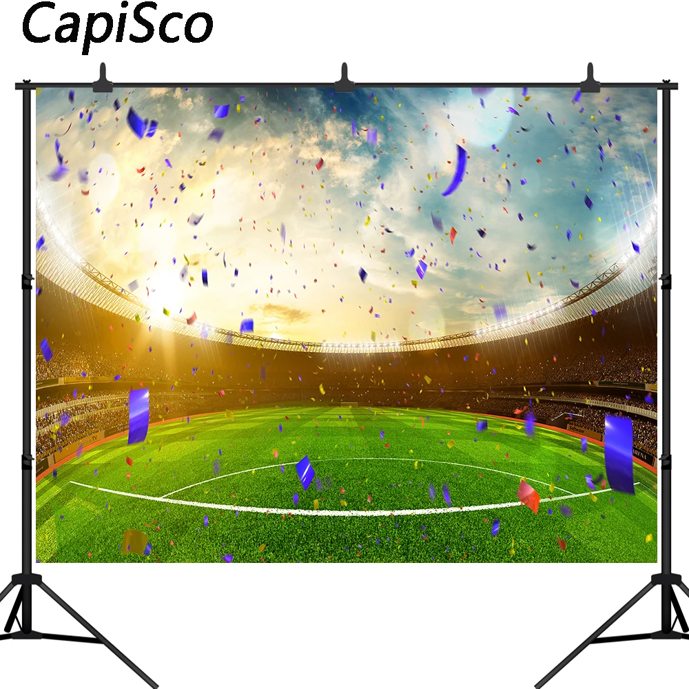 Capisco стадион фон для фотосъемки футбольного поля фото Фон Стенд студия мировой