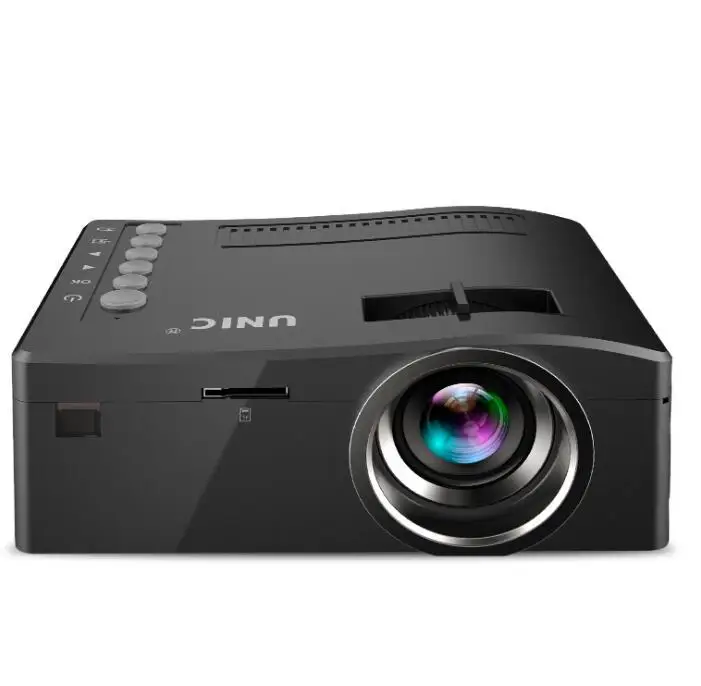 Голографический проектор UNIC UC18 мини портативный с HDMI USB tf картой AV кабель