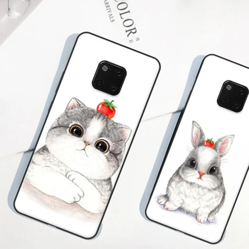 Чехол для Huawei Mate 20 pro чехол Mate20pro в стиле ретро мультяшный мягкий телефона Mate20