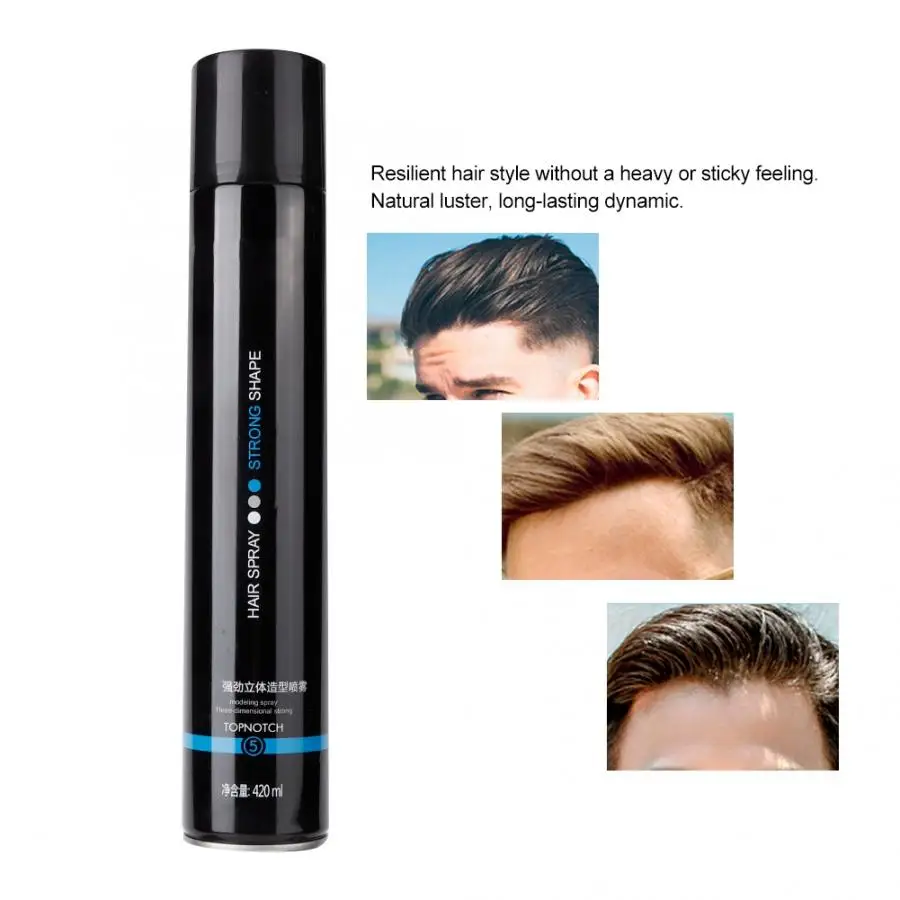240 мл для мужчин и женщин укладки волос спрей наращивания стойкий пушистый