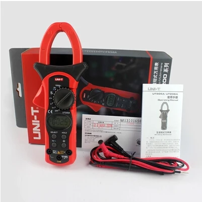 Цифровой токоизмерительный прибор с автоматическим диапазоном и ЖК-подсветкой