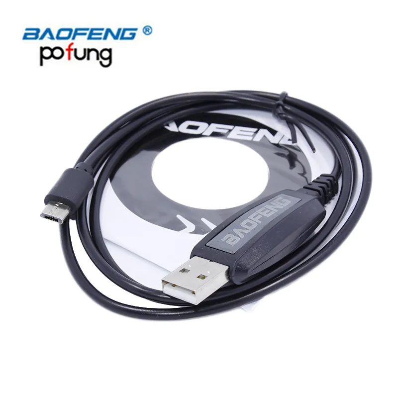 Оригинальный USB-кабель для программирования BAOFENG с прошивкой CD BF-T1 Mini Radio walkie talkie BF