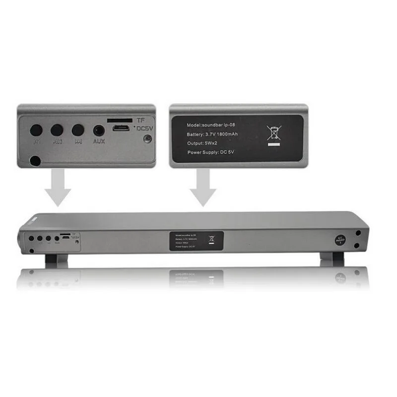 Портативный Беспроводной Bluetooth Колонки High Fidelity Динамик настоящее качество звука