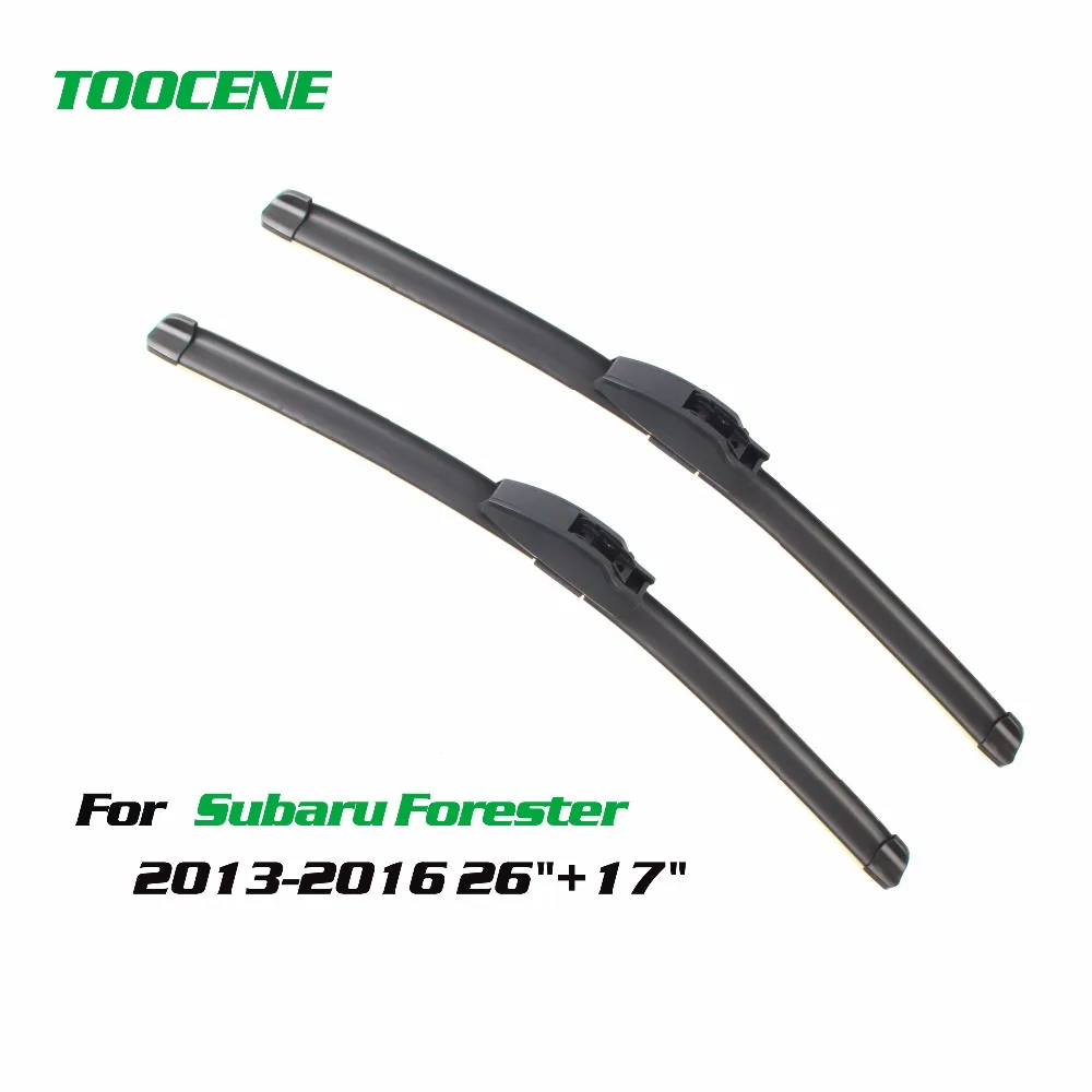 Щетки стеклоочистителя Toocene для Subaru Forester 2013-2016 пара 26 дюймов + 17 профессиональные