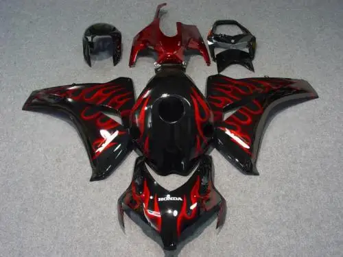 Литьевая форма обтекатель комплект для HONDA CBR1000RR 08 09 10 11 CBR 1000RR 2008 2009 2011 ABS красные