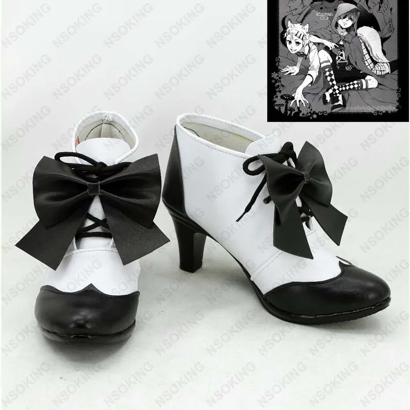 Black Butler Cosplay Shoes Ciel Phantomhive Anime Party Boots Tailor-Made | Тематическая одежда и униформа