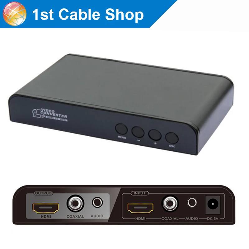 Коаксиальный преобразователь LKV323 HDMI в масштабирование с функцией понижения и