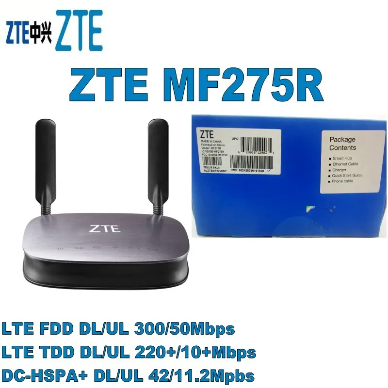 Лот из 20 шт ZTE MF275R 4G LTE маршрутизатор с оригинальной коробкой доставка DHL|3G/4G