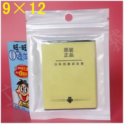 

Оптовая продажа 9*12 см белый/четкое уплотнения закрывающимися молнию Пластик розничная продажа сумка для хранения, ziplock сумка розничная посылка w/повесить отверстие