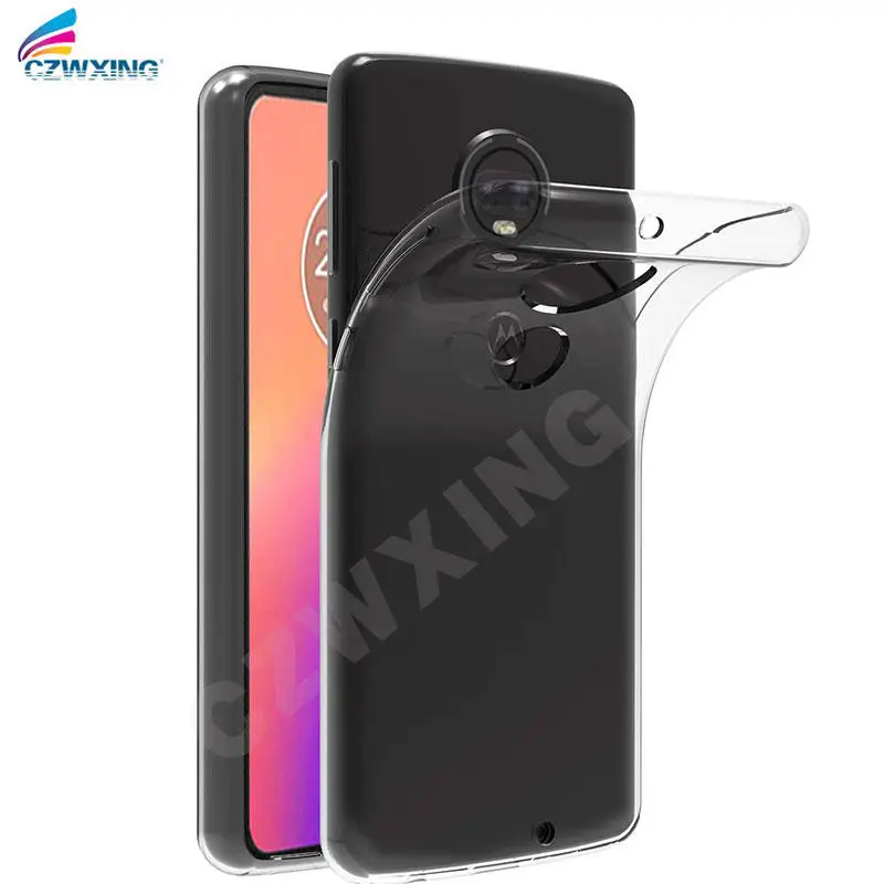 Для Motorola Moto G7 силиконовый прозрачный Футляр чехол для телефона XT1965 2 4 G 7 задняя