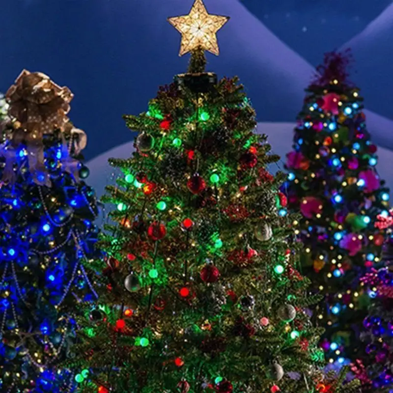 Рождественская елка веревка светодиодный LED экономия энергии покрыта легко