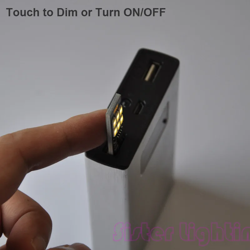 Светодиодный ночник 1 шт. портативный мини светильник с питанием от USB 5 В Вт
