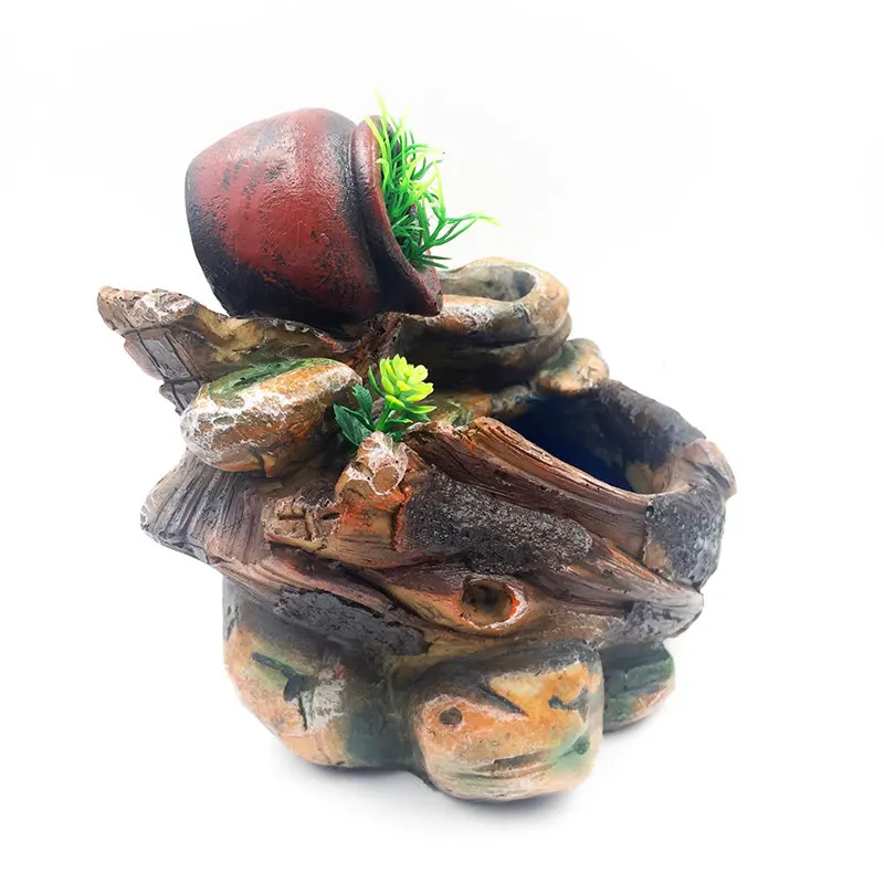 Растения сделай сам фонтан для воды медитация помогает Fengshui микро пейзаж