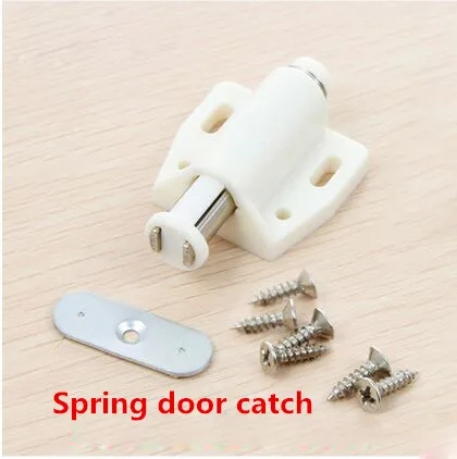2 шт. дверная защелка для шкафа пружинная дверей магнитный держатель дверных