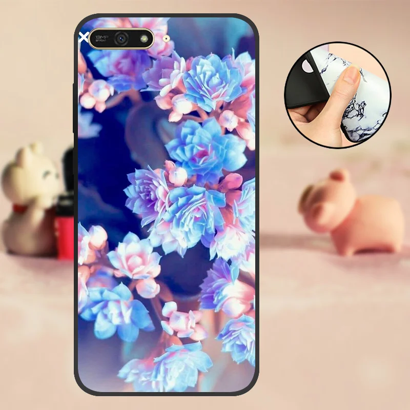 LXQHD Силиконовый чехол для телефона huawei Y6 ATU-L21, чехол-бампер для huawei Y6 Prime, силиконовый чехол для huawei Honor 7A Pro Coque - Цвет: LXQHD