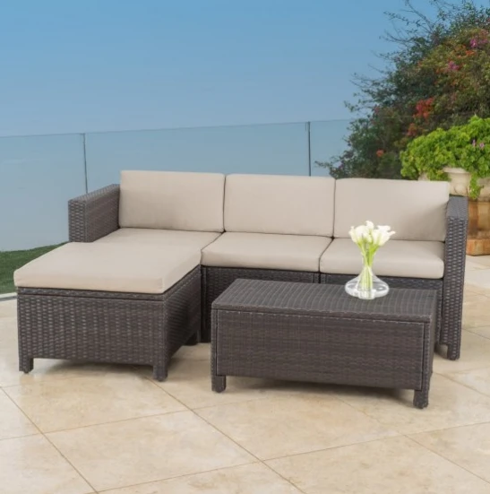 New arrival garden furniture bistro small corner sofa rattan sofas | Мебель