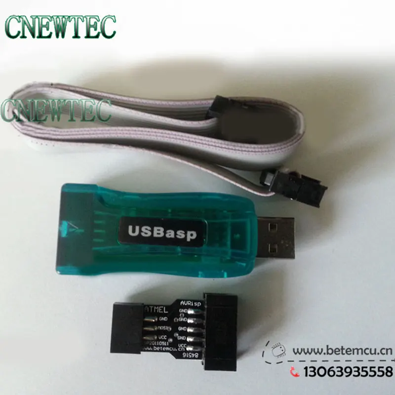 2 шт. = USBASP + 10PIN до 6PIN адаптер BAITE абсолютно новая версия с деликатной оболочкой USBISP