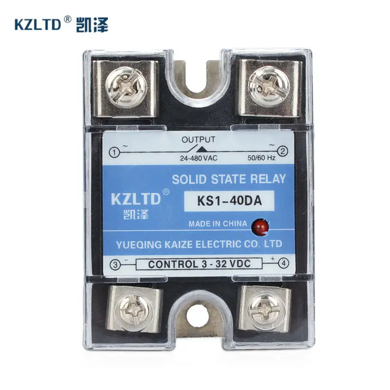 

Single Phase Solid State Relay 40A AC DC SSR Solid State Relay SSR-40DA 40A Rel De Estado S Lido SSR 40A DC Relay SSR-40 DA