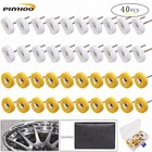 Набор полировальных насадок PHYHOO для полировки муслина, подходит для вращающихся инструментов Dremel, хвостовик 3 мм, 40 шт.