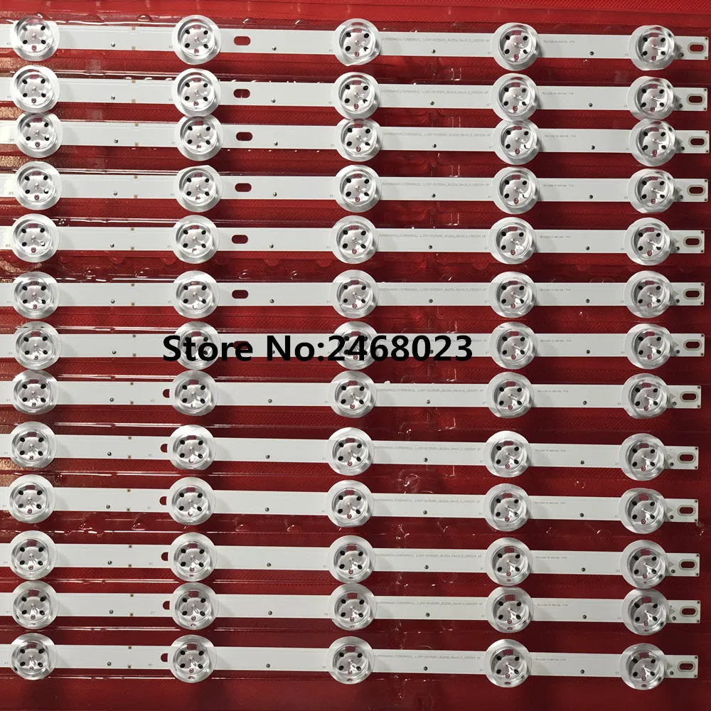 100% оригинал 13 шт./лот для SVS550AH3 (лти550hn12 LJ07 01256B)_ 8leds_rev0 _ 150324|Светодиодные ленты| |