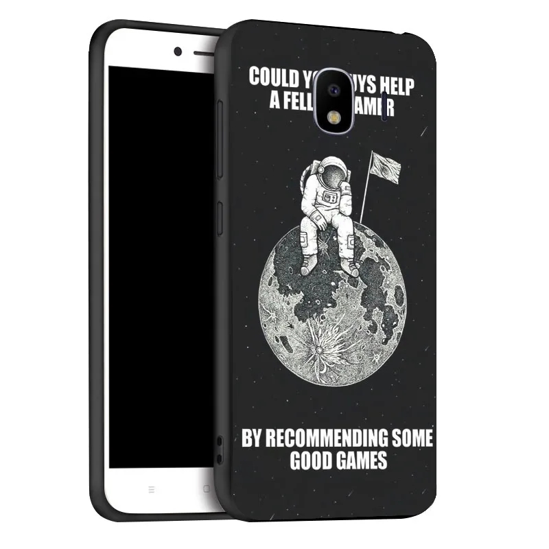 Мягкий Черный силиконовый чехол для samsung Galaxy J4 EU чехол s TPU чехол для телефона samsung J4 Plus Чехлы бампер Fundas - Цвет: x045