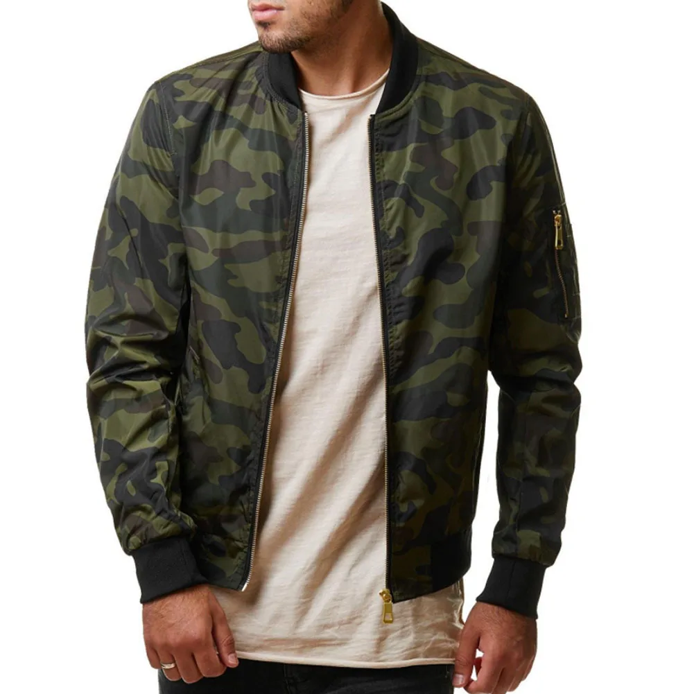 Foreign trade slim men's camouflage outdoor jacket 2018 Men Fashion Jacket | Мужская одежда