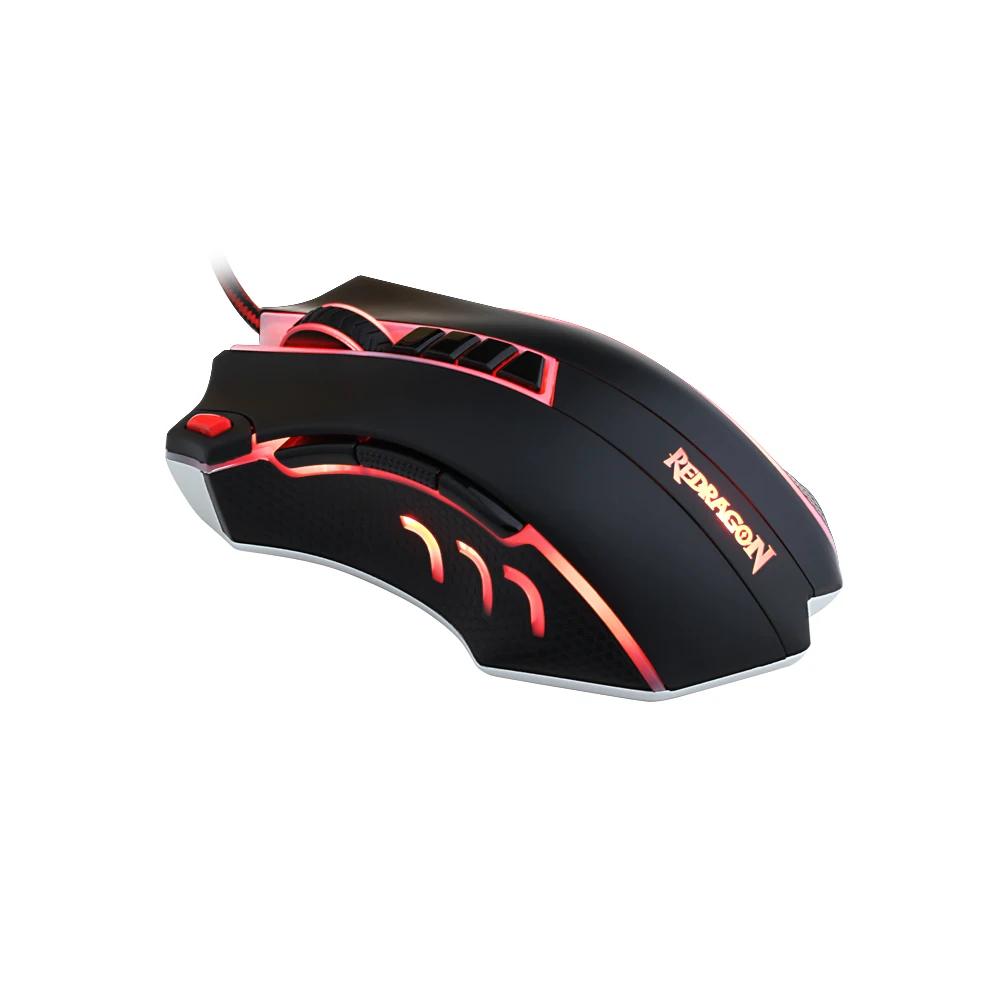 Игровая лазерная мышь Redragon M802 TITANOBO с программируемыми кнопками 24000 DPI