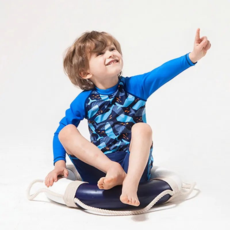 Комплект из 2 предметов купальник для мальчиков шорты с защитой от УФ лучей