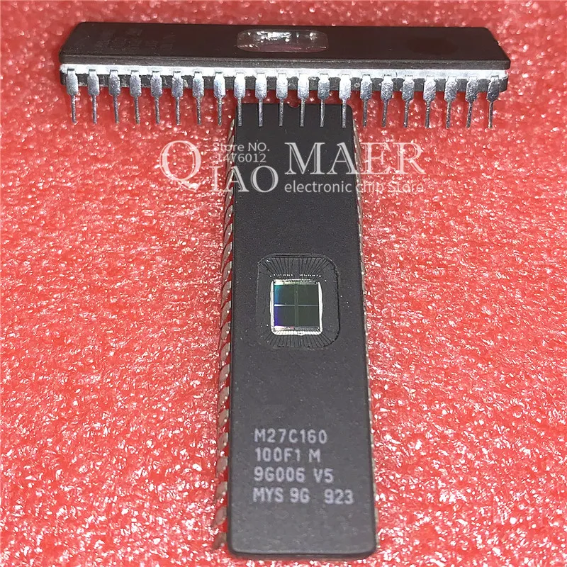 5 шт./лот M27C160 100F1 27C160 Крис 120F1 50F1 CDIP42 IC 1 M X 16 UVPROM 100 ns CDIP42|Интегральные схемы| |