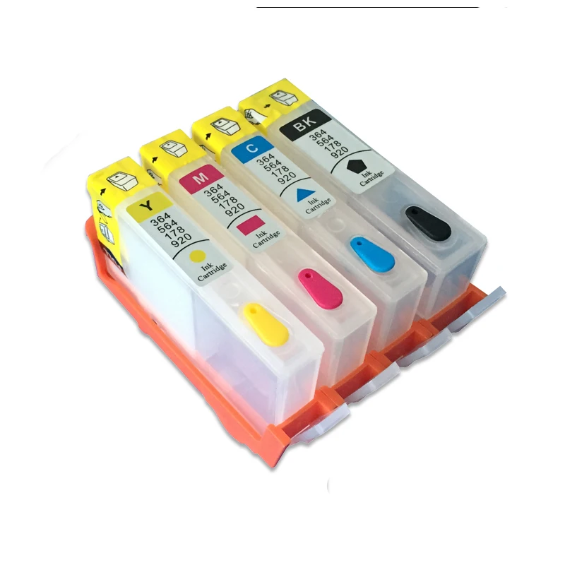 4 цвета многоразовый картридж для HP 655 Deskjet 3525 4615 4625 CZ109AE CZ110AE CZ111AE CA112AE с чипами|ink