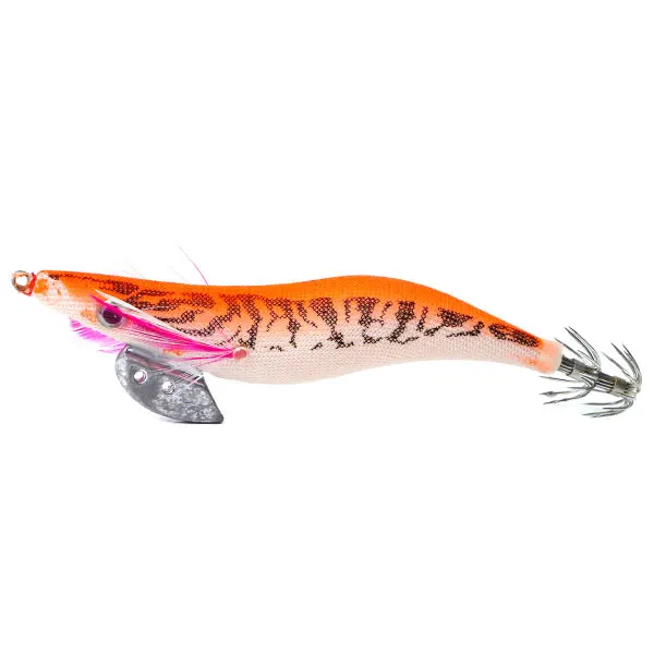 003 FISH KING, 10 цветов, 2,5 г, 3,0 г, 3,5 г, светящиеся Джиги, приманка для рыбалки, креветки, приманка, пластиковая свинцовая грузила, крючок для кальмара, джиг, приманки - Цвет: 003