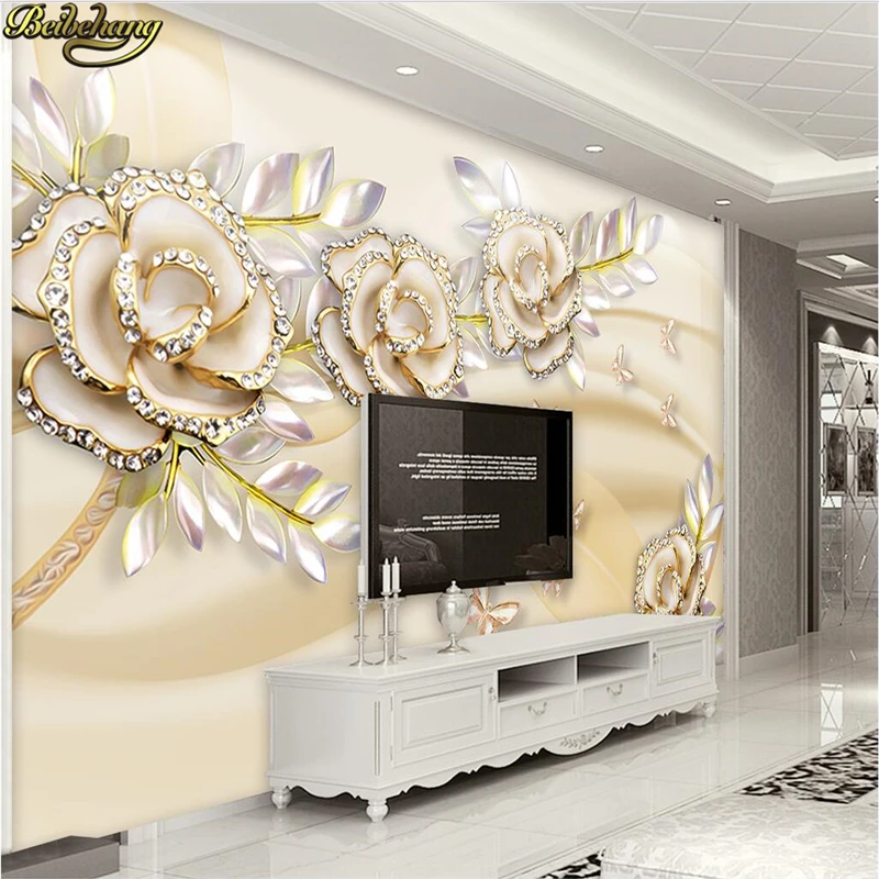 3d обои для стен 3 D телевизора домашнего декора фотообои гостиной|wallpapers for living