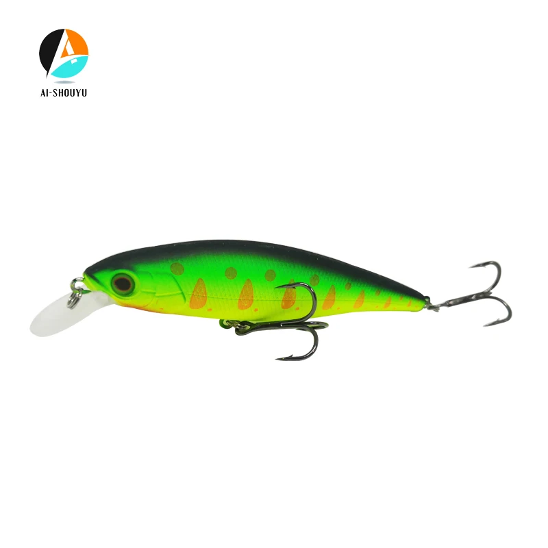 2019 новая жесткая Рыболовная Приманка Minnow 95 мм 14 г приманка с 2 рыболовными