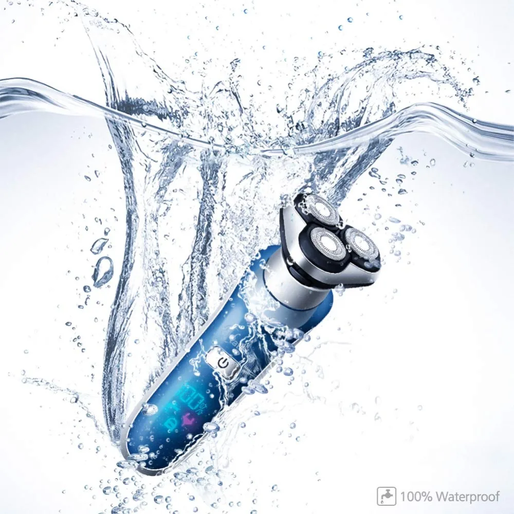 4in1 rotary electric shaver facial electric razor for men male beard wet dry shaving machine head usb rechargeable grooming kit