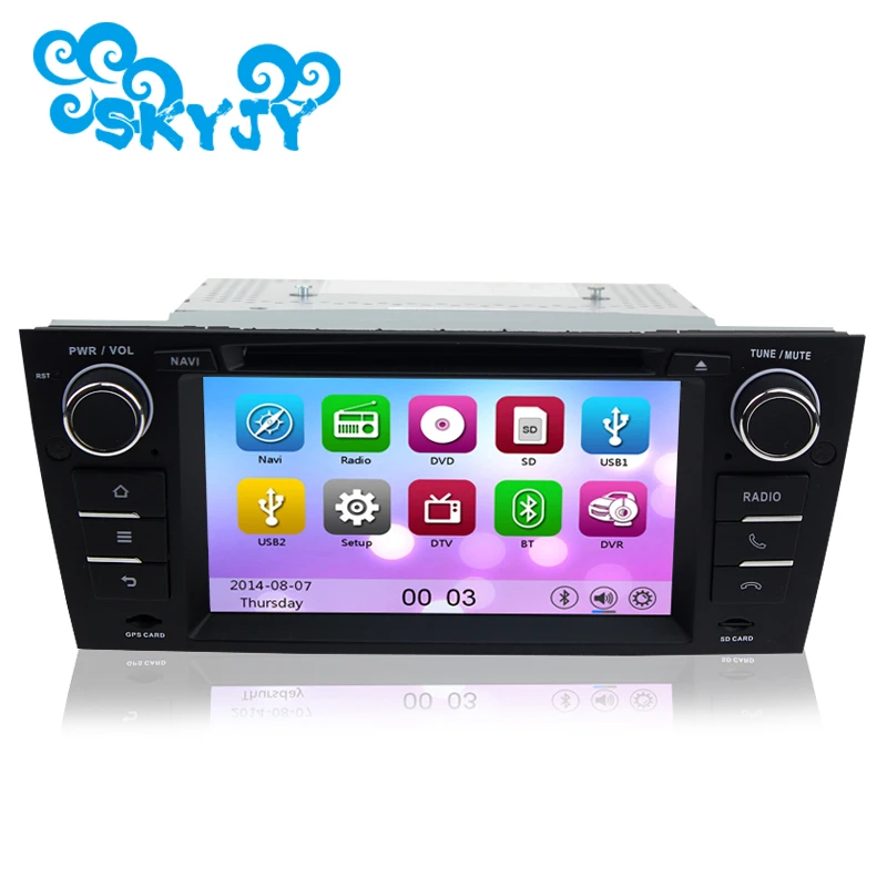 MTK автомобильный dvd-плеер с ОС WinCE 6 0 7-дюймовый Wifi 3G GPS-навигатор Радио стерео для BMW