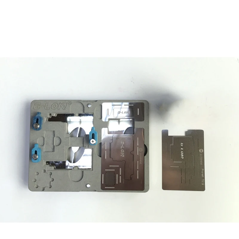 Jyrkior G-Lon SS-601K для iPhone X/Xs Max материнская плата двухсторонняя BGA трафарет завод оловянный набор печатной платы крепеж платформа