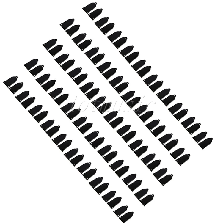 Новинка черные детали для гитары фиксатор электрогитары 100 шт.|guitar parts|truss rod coverfor