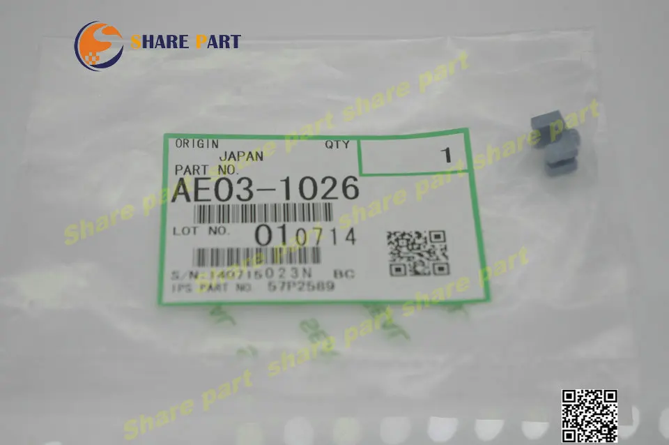 1X оригинальная новая фузер подачи масла ролик втулка для RICOH 1060 1075 2051 2060 2075 AE03-1026