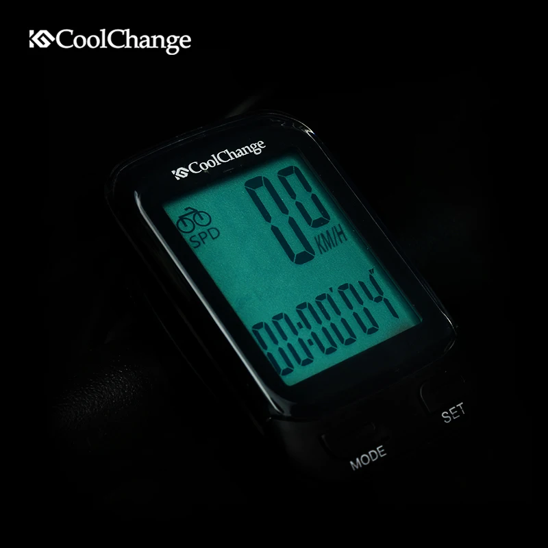CoolChange велосипедный Компьютер Водонепроницаемый проводной беспроводной