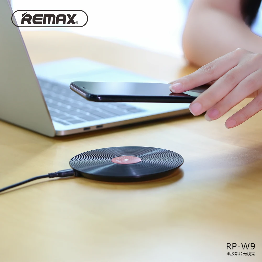 REMAX 10 W Qi быстро Беспроводной Зарядное устройство для iPhone X XR XS MaX 8 samsung Примечание S8