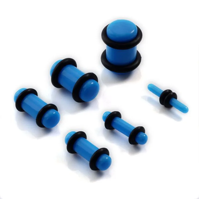 Акриловые Заглушки для ушей и туннели 12 шт./Лот разные размеры|plug ps3|plug piercingplug and play