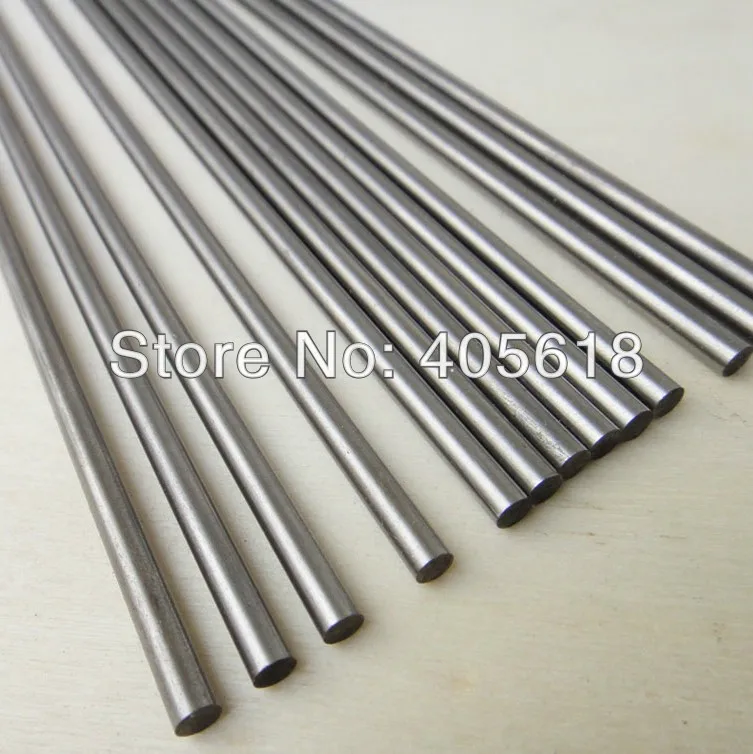 DIY Toys car axle 5pcs stainless steel bars 5MM DIA length 200mm stick drive rod shaft coupling connecting shaft